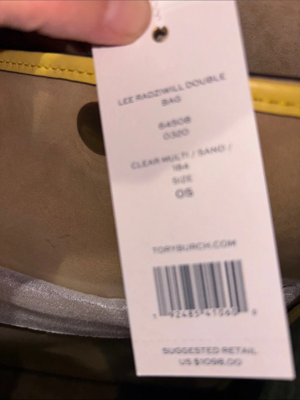 Tory Burch Lee Radzwill Double Bag!